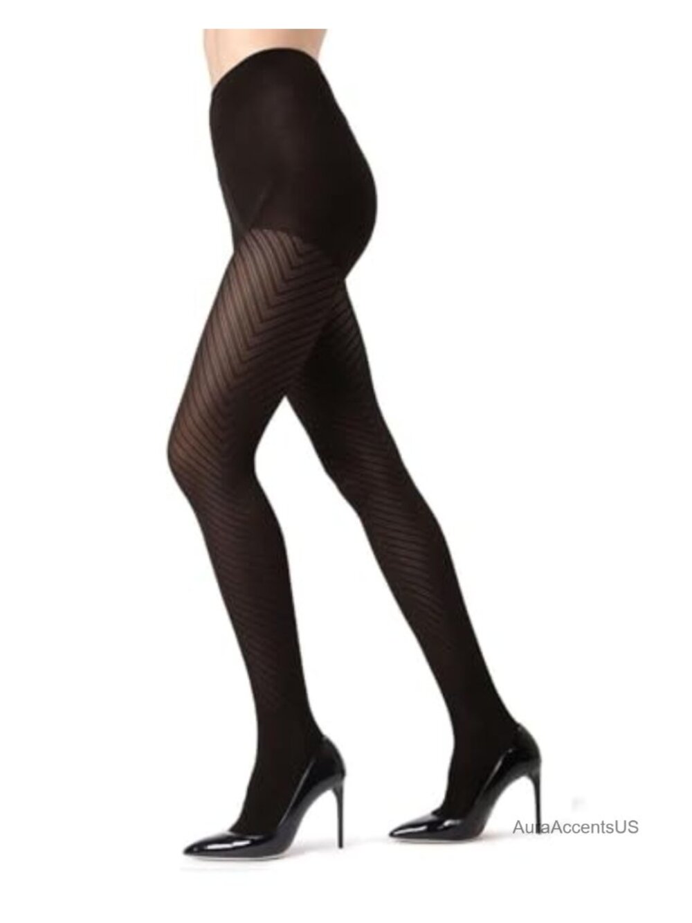MeMoi Control Top Tights, Medium 60 Denier, High Waist Smoothing Hosiery
